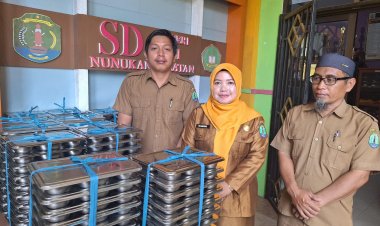 MBG di SDN 001 Nunukan Selatan Berjalan Lancar, Antusiasme Siswa Meningkat