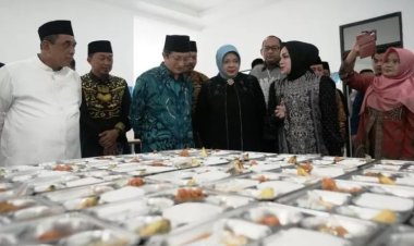 Menteri Agama RI Resmikan Dapur Makan Bergizi Gratis di Pesantren Al-Ikhlas Ujung Bone